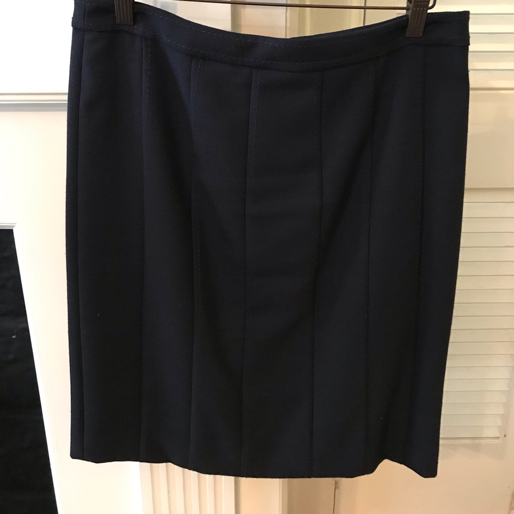 Tory Burch navy skirt 8